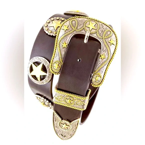 Western Concho Statement Belt